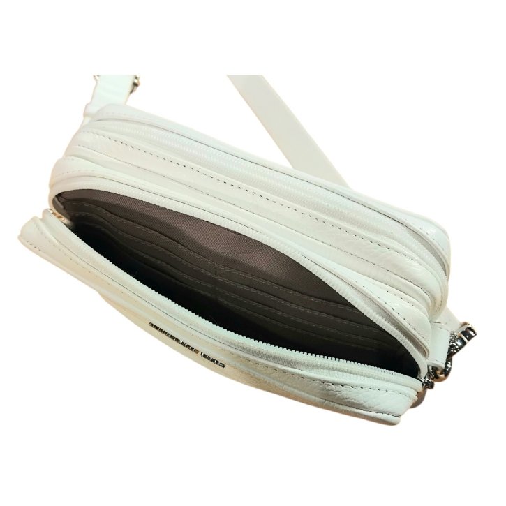 MANDARINA DUCK MELLOW LEATHER Handtasche weiß